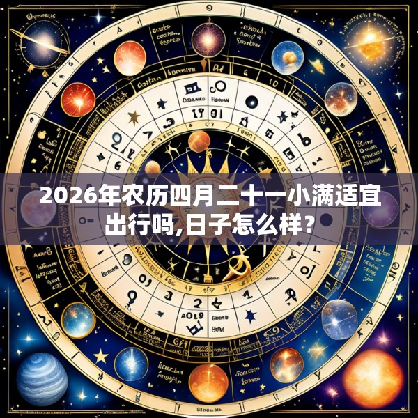 2026年农历四月二十一小满适宜出行吗,日子怎么样？