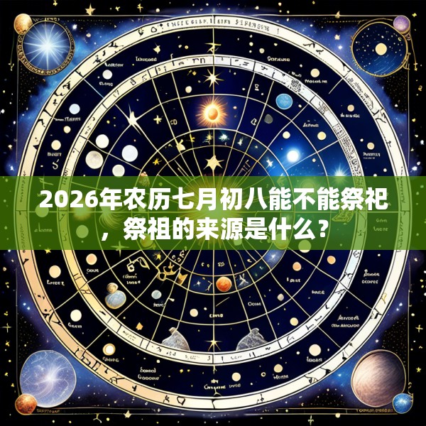 2026年农历七月初八能不能祭祀,祭祖的来源是什么?