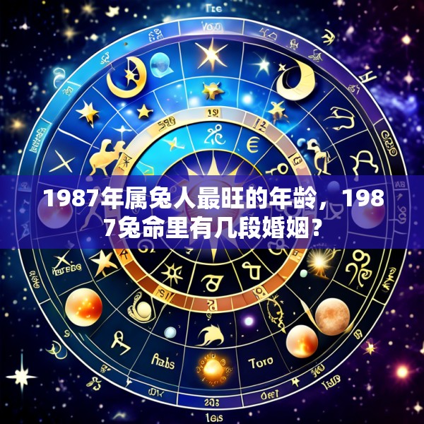 1987年属兔人最旺的年龄，1987兔命里有几段婚姻？
