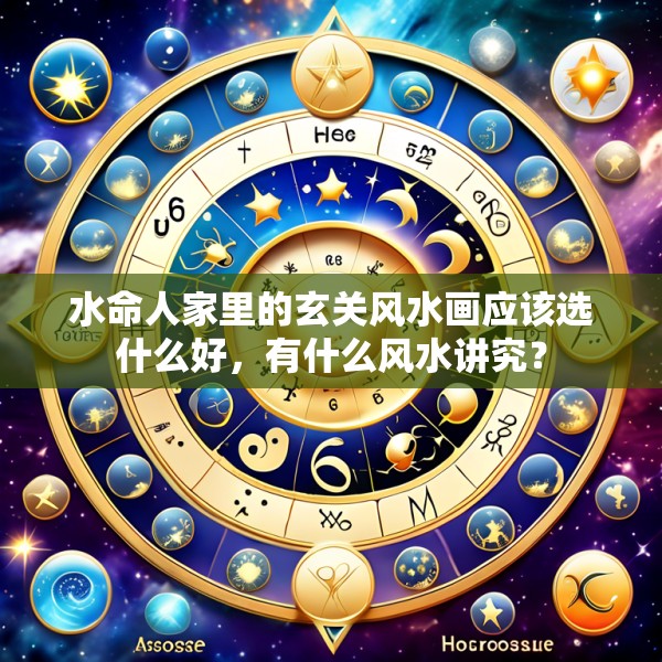 水命人家里的玄关风水画应该选什么好,有什么风水讲究?