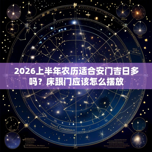 2026上半年农历适合安门吉日多吗？床跟门应该怎么摆放