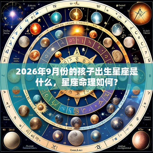 2026年9月份的孩子出生星座是什么,星座命理如何?