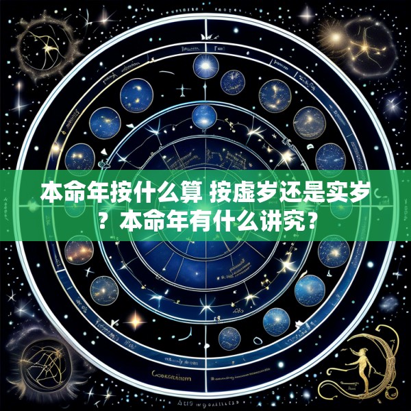 本命年按什么算 按虚岁还是实岁？本命年有什么讲究？