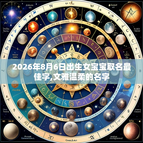 2026年8月6日出生女宝宝取名最佳字,文雅温柔的名字