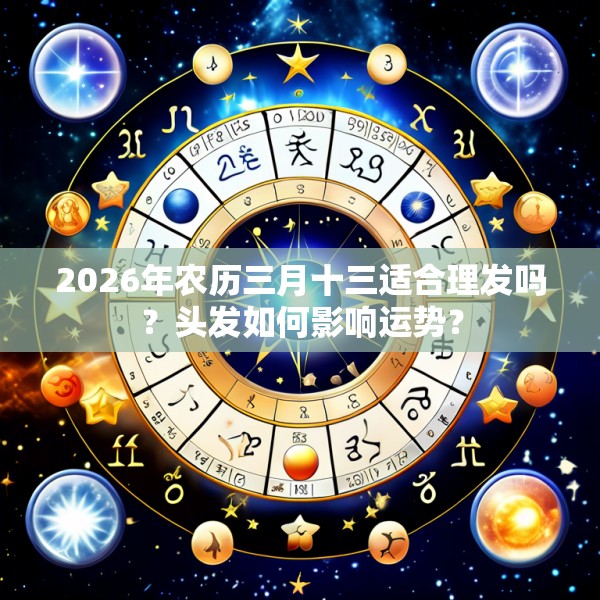 2026年农历三月十三适合理发吗?头发如何影响运势?