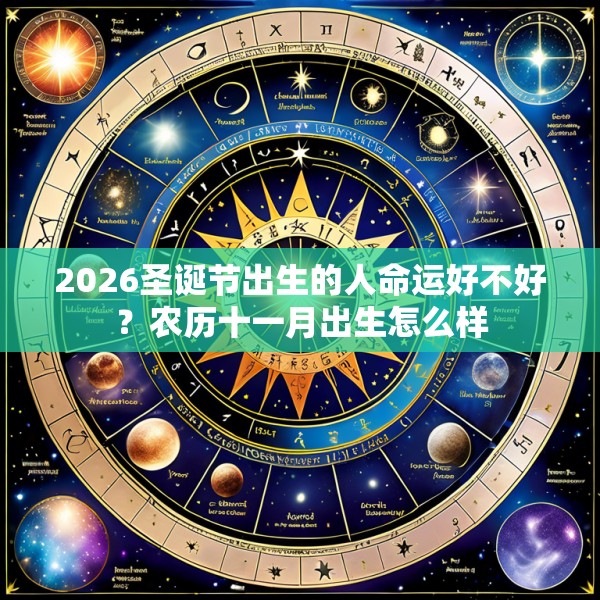 2026圣诞节出生的人命运好不好?农历十一月出生怎么样