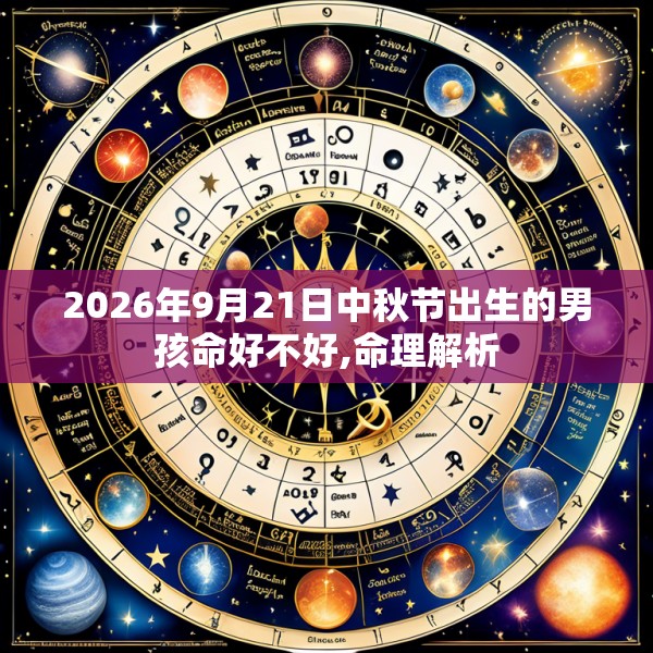 2026年9月21日中秋节出生的男孩命好不好,命理解析