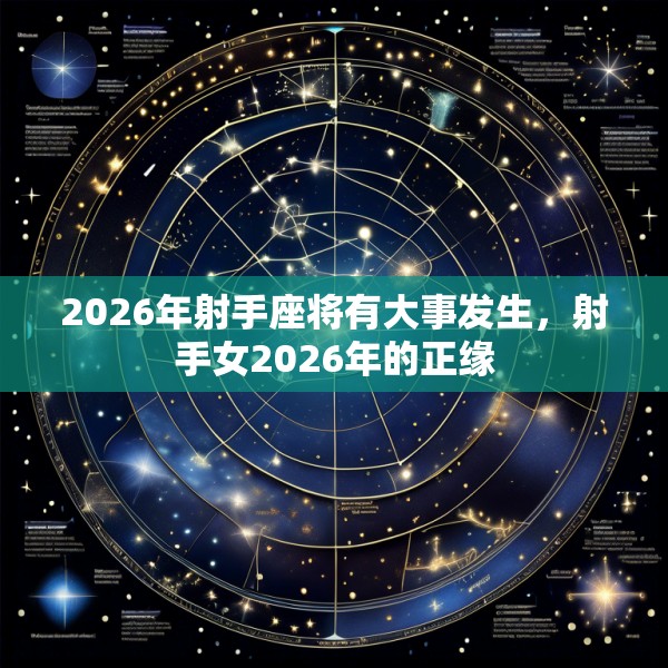 2026年射手座将有大事发生，射手女2026年的正缘