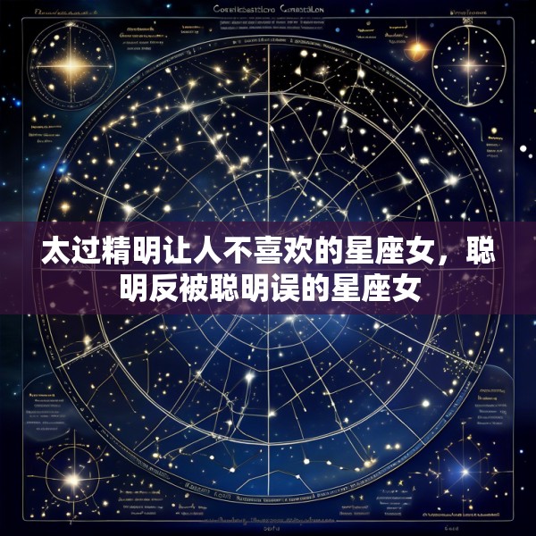 太过精明让人不喜欢的星座女,聪明反被聪明误的星座女