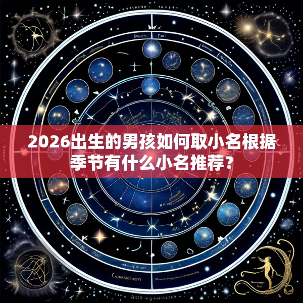 2026出生的男孩如何取小名根据季节有什么小名推荐？