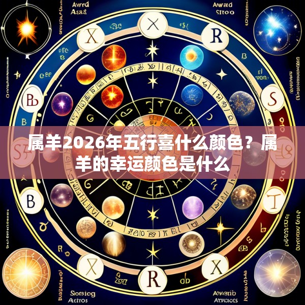属羊2026年五行喜什么颜色？属羊的幸运颜色是什么