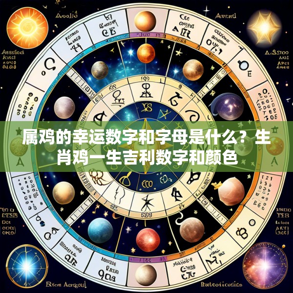 属鸡的幸运数字和字母是什么?生肖鸡一生吉利数字和颜色