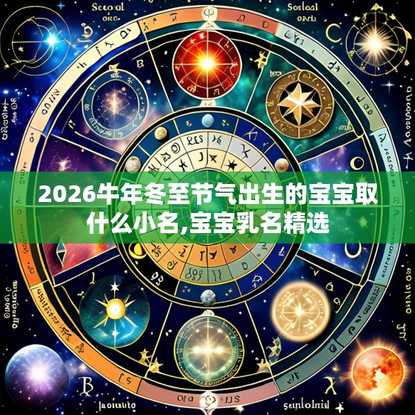 2026牛年冬至节气出生的宝宝取什么小名,宝宝乳名精选