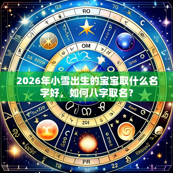2026年小雪出生的宝宝取什么名字好，如何八字取名？