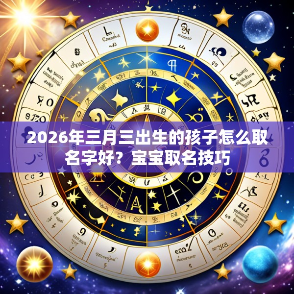 2026年三月三出生的孩子怎么取名字好？宝宝取名技巧