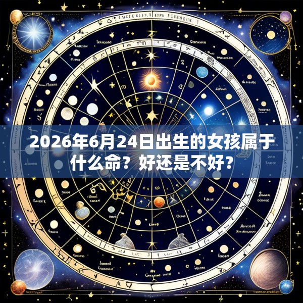 2026年6月24日出生的女孩属于什么命?好还是不好?