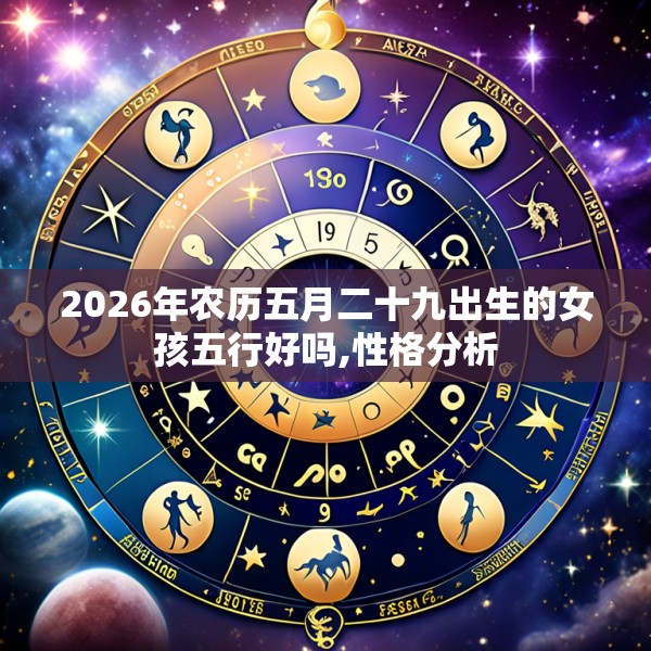 2026年农历五月二十九出生的女孩五行好吗,性格分析