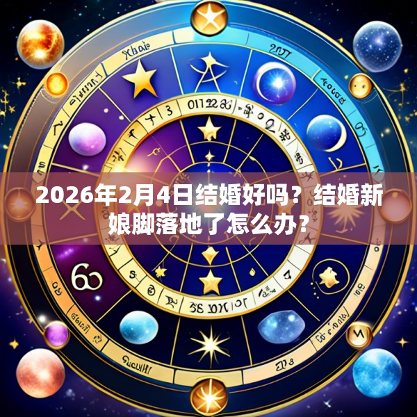 2026年2月4日结婚好吗?结婚新娘脚落地了怎么办?