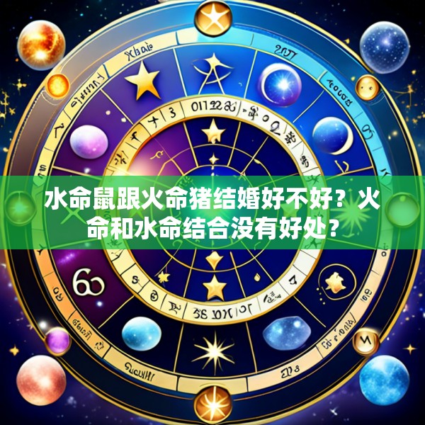 水命鼠跟火命猪结婚好不好？火命和水命结合没有好处？