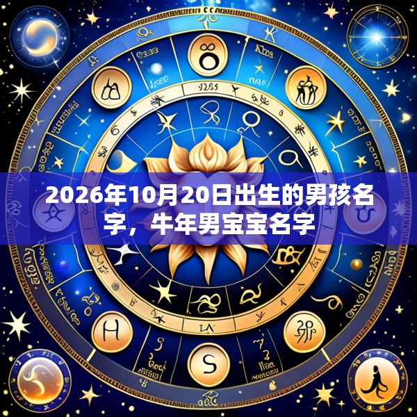 2026年10月20日出生的男孩名字，牛年男宝宝名字