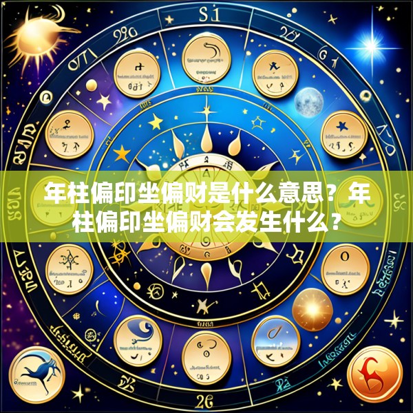 年柱偏印坐偏财是什么意思?年柱偏印坐偏财会发生什么?