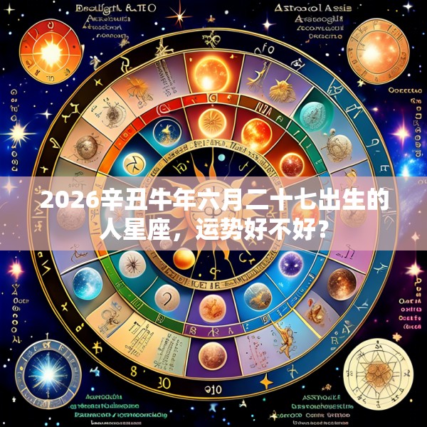 2026辛丑牛年六月二十七出生的人星座，运势好不好？