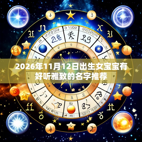 2026年11月12日出生女宝宝有好听雅致的名字推荐