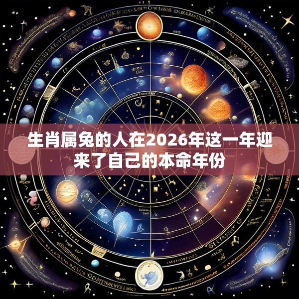 生肖属兔的人在2026年这一年迎来了自己的本命年份