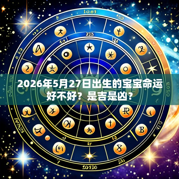 2026年5月27日出生的宝宝命运好不好？是吉是凶？