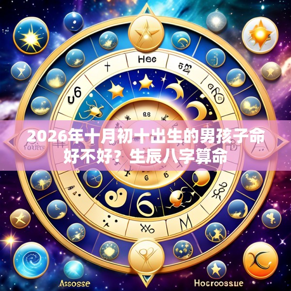 2026年十月初十出生的男孩子命好不好？生辰八字算命