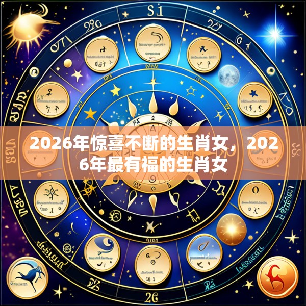 2026年惊喜不断的生肖女,2026年最有福的生肖女