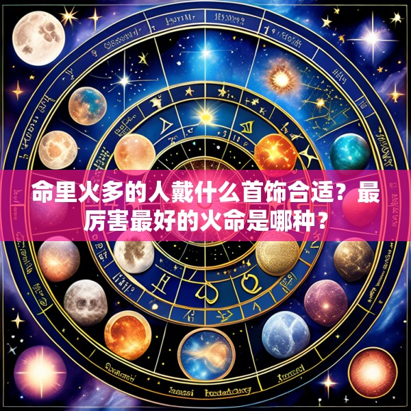 命里火多的人戴什么首饰合适？最厉害最好的火命是哪种？