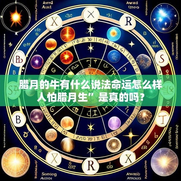 腊月的牛有什么说法命运怎么样人怕腊月生”是真的吗?