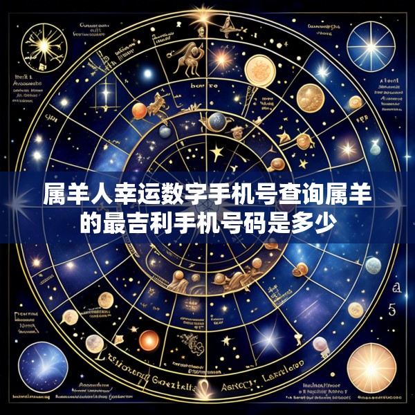 属羊人幸运数字手机号查询属羊的最吉利手机号码是多少