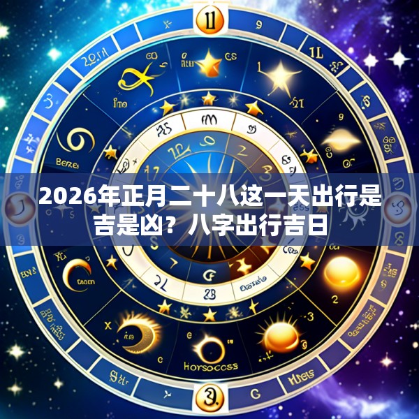 2026年正月二十八这一天出行是吉是凶？八字出行吉日