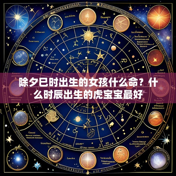 除夕巳时出生的女孩什么命?什么时辰出生的虎宝宝最好