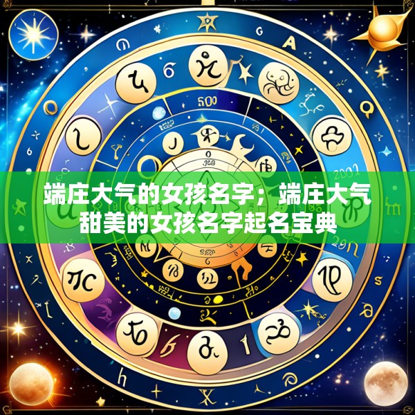 端庄大气的女孩名字;端庄大气甜美的女孩名字起名宝典
