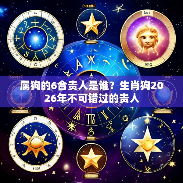 属狗的6合贵人是谁？生肖狗2026年不可错过的贵人