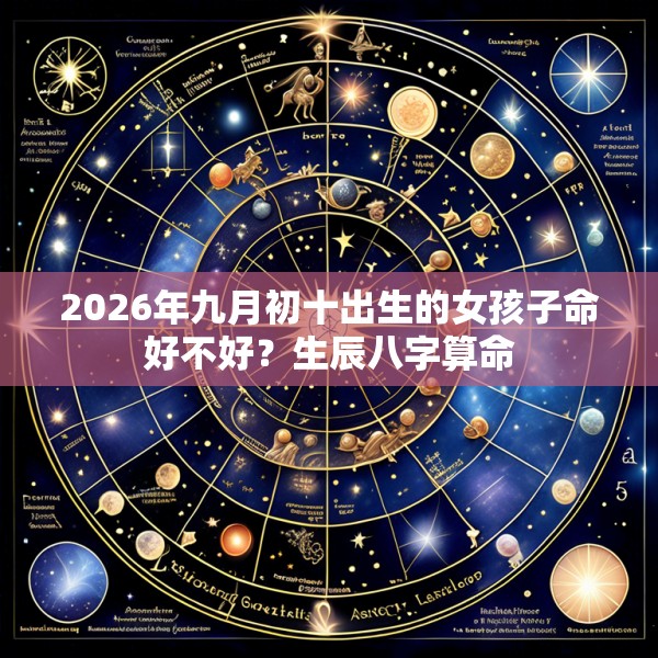 2026年九月初十出生的女孩子命好不好?生辰八字算命