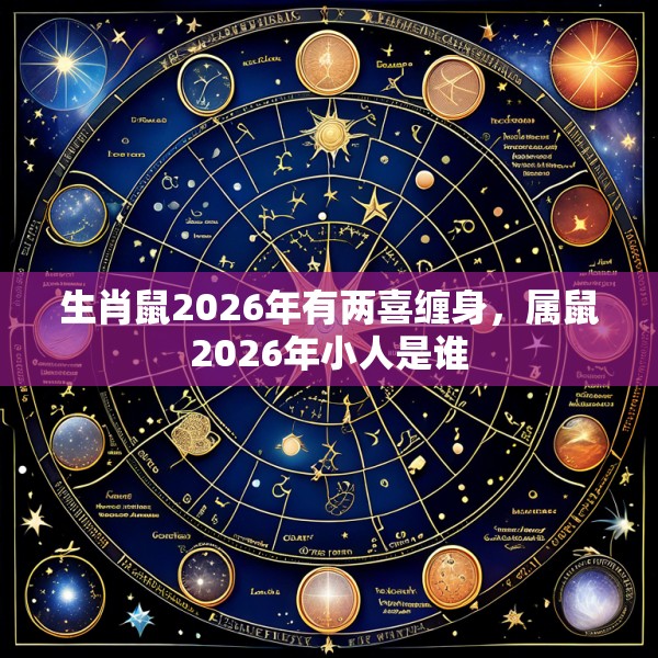生肖鼠2026年有两喜缠身，属鼠2026年小人是谁