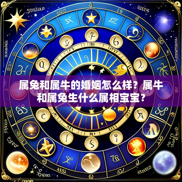 属兔和属牛的婚姻怎么样？属牛和属兔生什么属相宝宝？