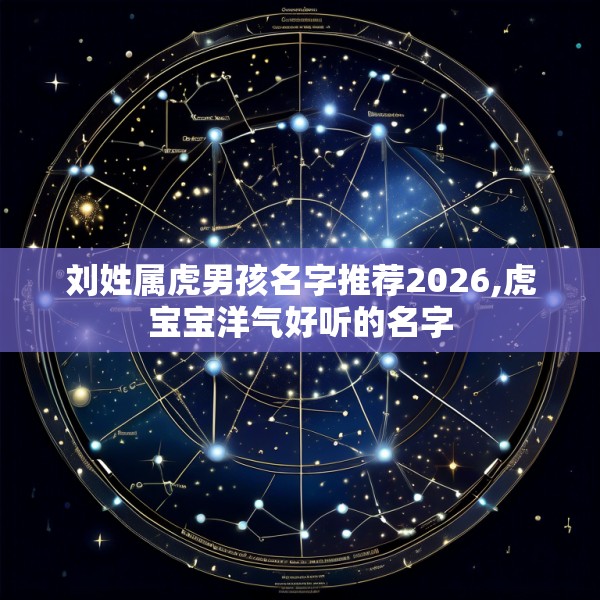 刘姓属虎男孩名字推荐2026,虎宝宝洋气好听的名字
