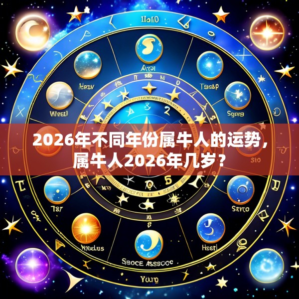 2026年不同年份属牛人的运势，属牛人2026年几岁？