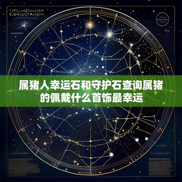 属猪人幸运石和守护石查询属猪的佩戴什么首饰最幸运