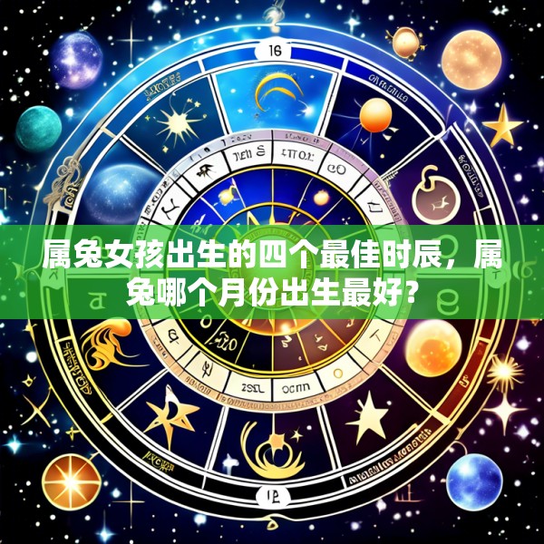 属兔女孩出生的四个最佳时辰,属兔哪个月份出生最好?