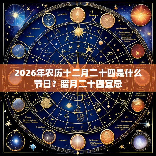 2026年农历十二月二十四是什么节日?腊月二十四宜忌