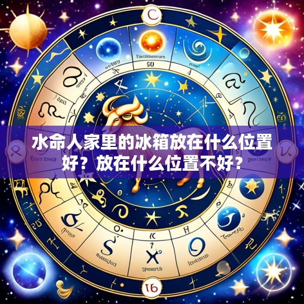 水命人家里的冰箱放在什么位置好？放在什么位置不好？