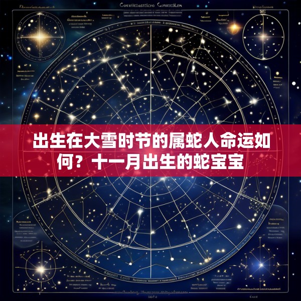 出生在大雪时节的属蛇人命运如何？十一月出生的蛇宝宝