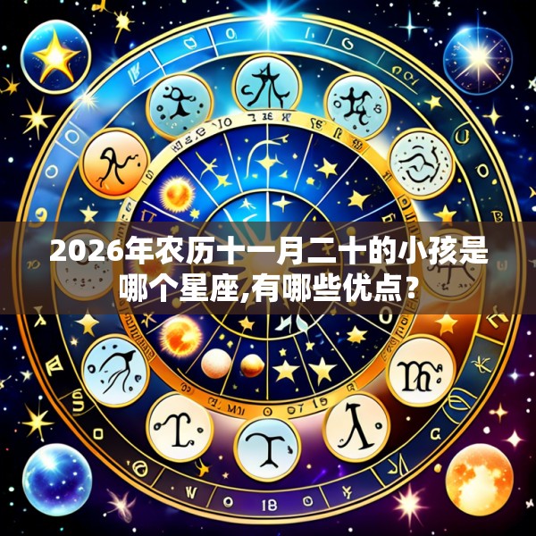 2026年农历十一月二十的小孩是哪个星座,有哪些优点?