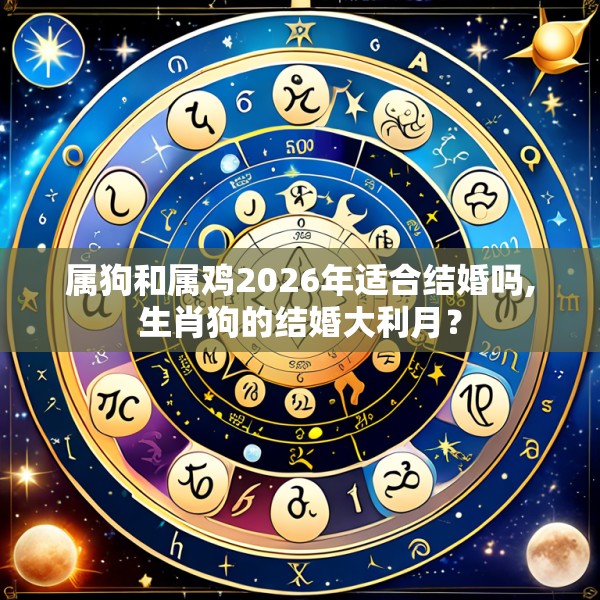 属狗和属鸡2026年适合结婚吗,生肖狗的结婚大利月?